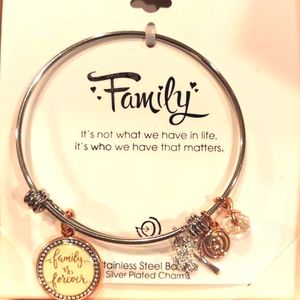 Love This Life Bangle: Love: Always in my heart.